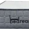 Pack Lit-coffre Songe + Matelas Bedream 160x200cm Tissu Gris
