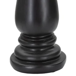 Pièce décorative Fou d'échecs Polyrésine Noir décorations dorées