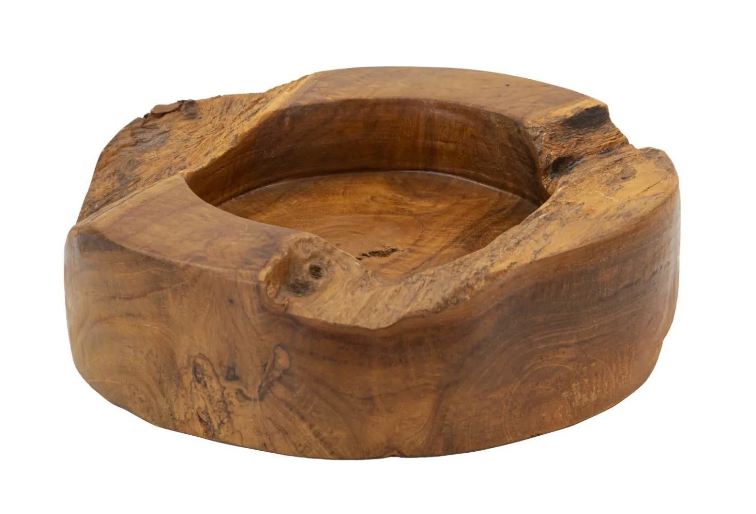 Plateau en Teck Recyclé Marron