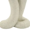 Porte-bougie naturel en spirale Beige