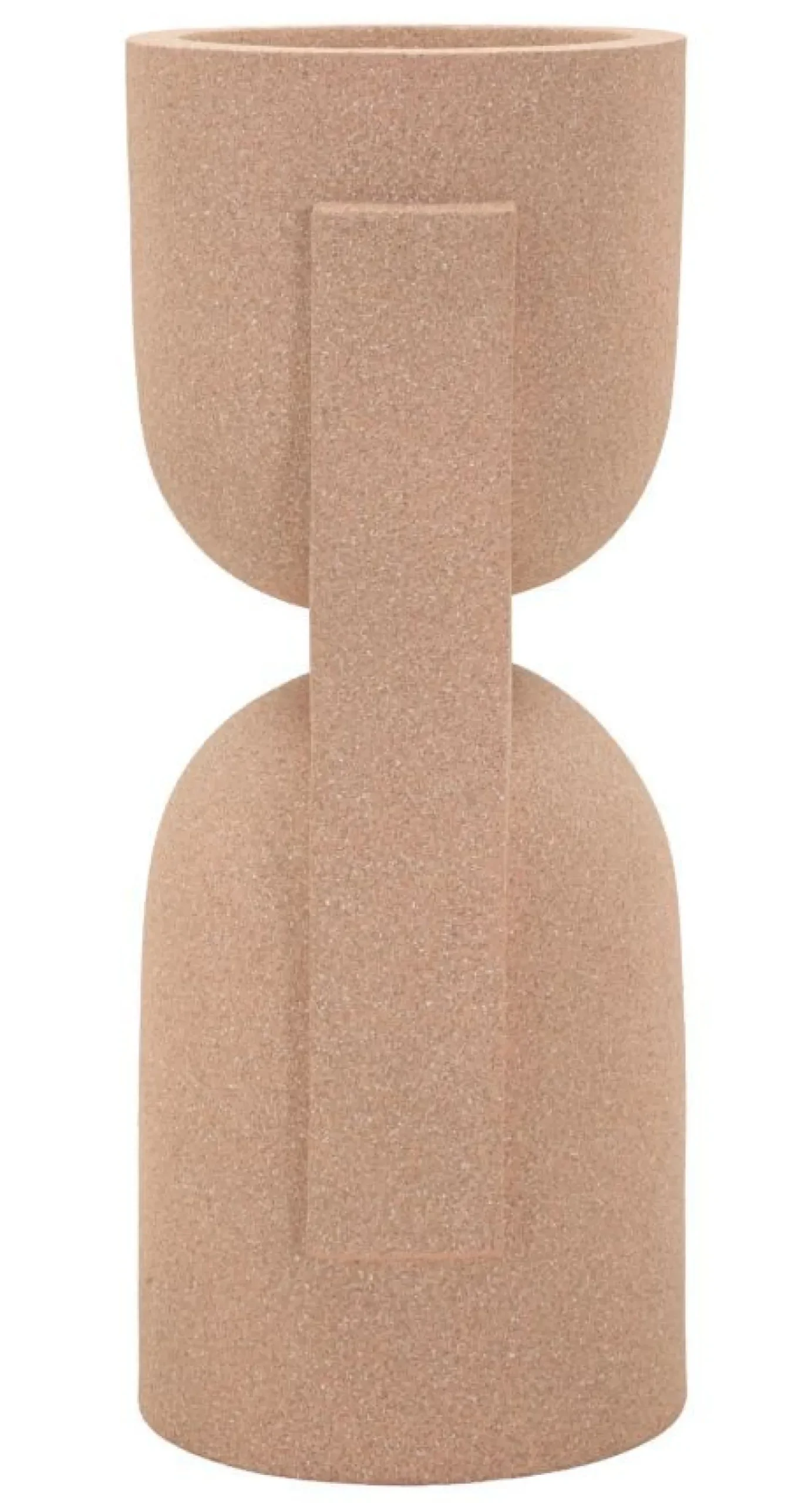 Porte-vase d'extérieur design futuriste en matériau Rose