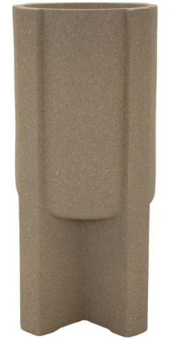 Pot de support de vase extérieur Moai structure solide