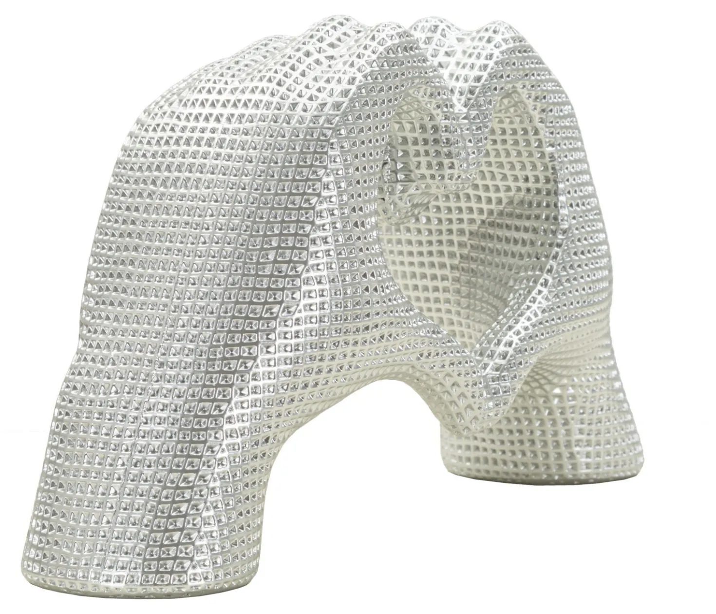 Sculpture The Lover Argenté