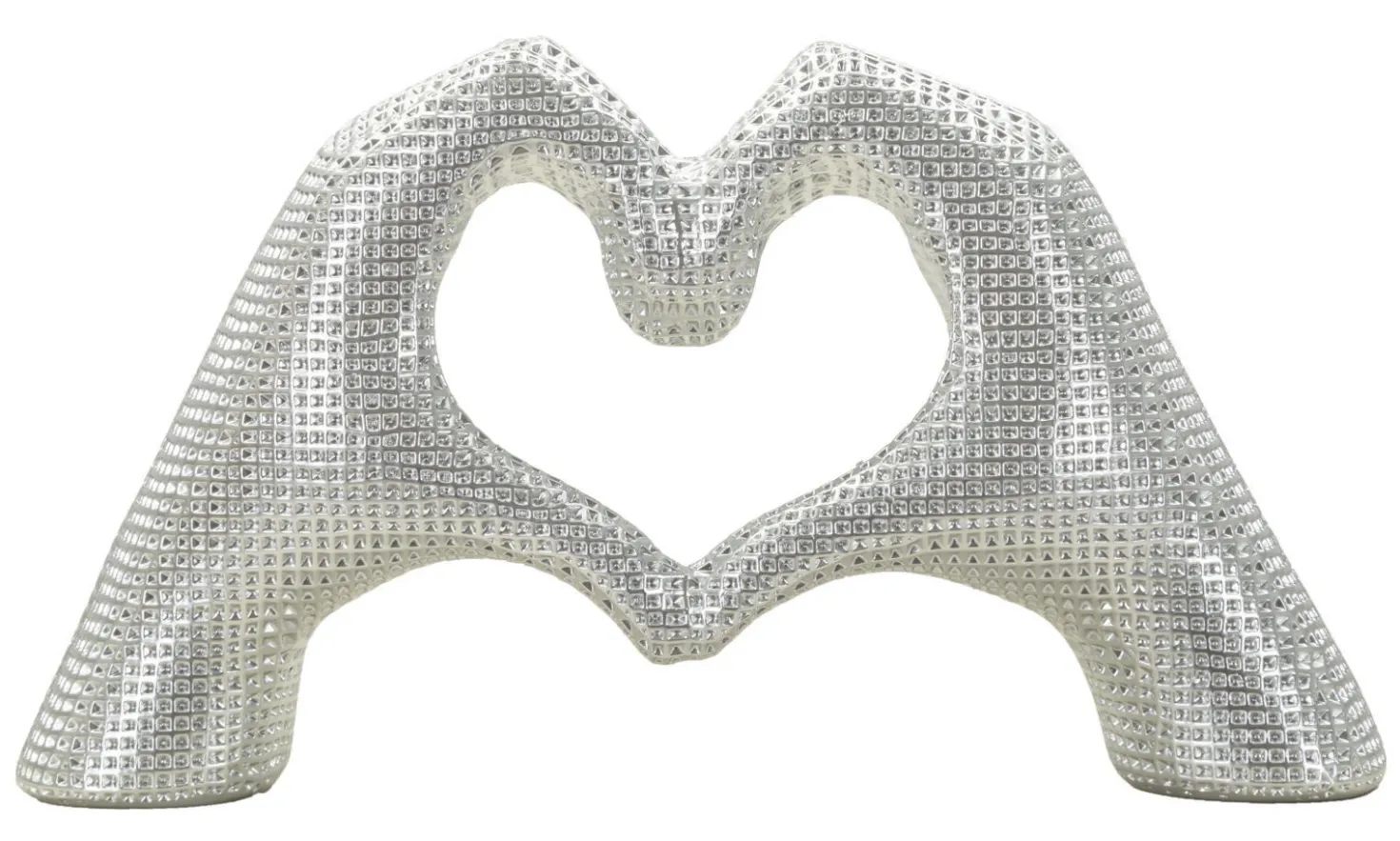 Sculpture The Lover Argenté