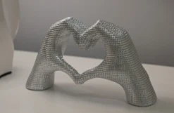 Sculpture The Lover Argenté