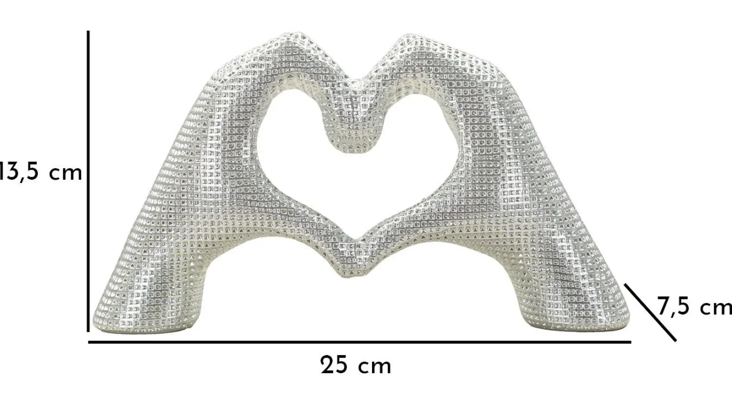 Sculpture The Lover Argenté