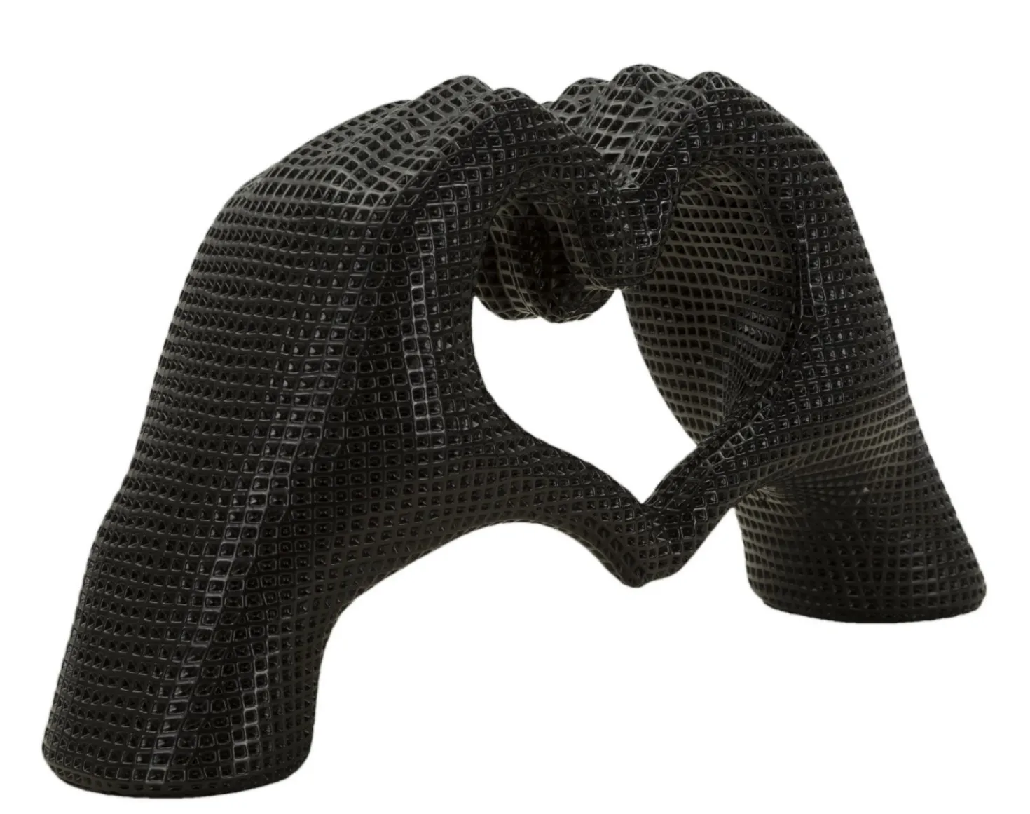 Sculpture The Lover Black