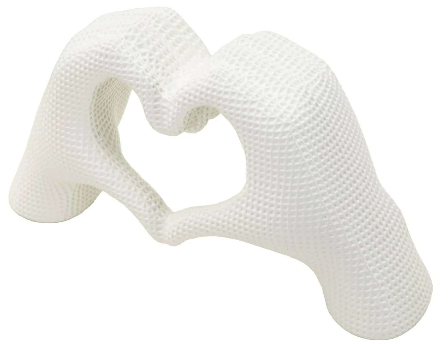 Sculpture The Lover blanche