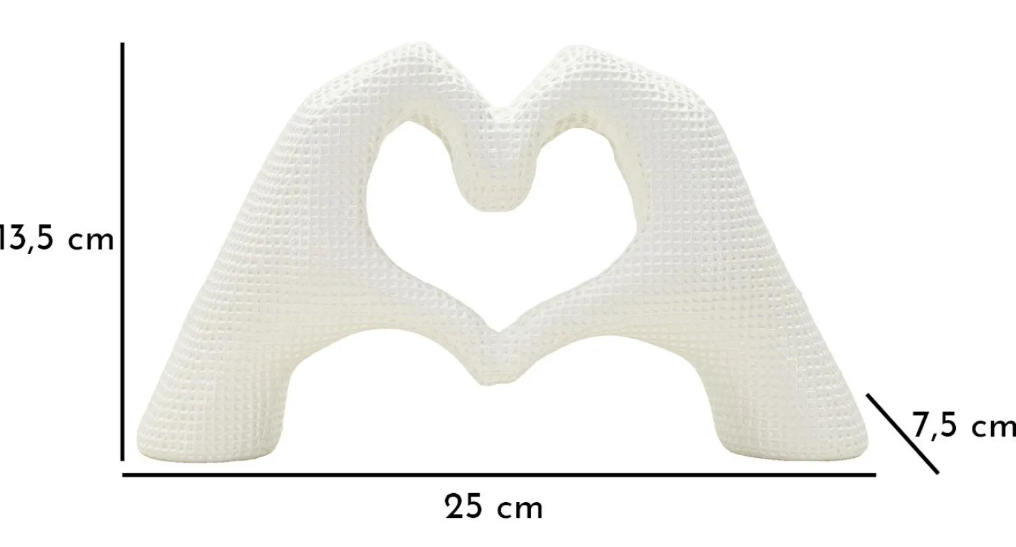 Sculpture The Lover blanche