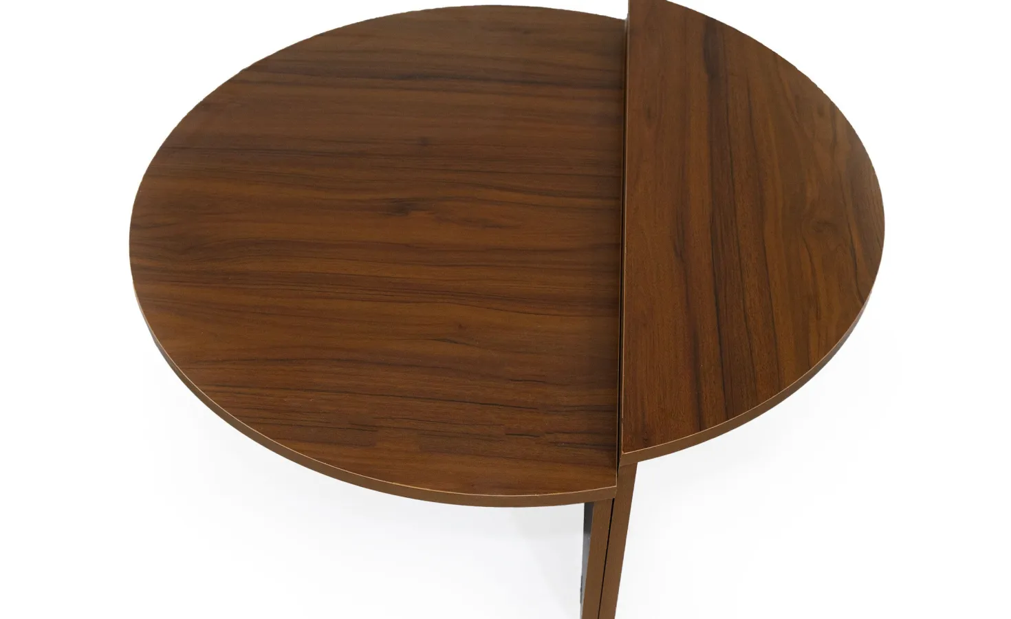 Set de 2 tables basses design Glowik Bois Noisette