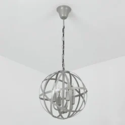 Suspension Jupiter Métal Gris