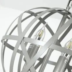 Suspension Jupiter Métal Gris