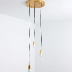 Suspension Triplado Métal Or