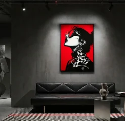 Tableau moderne avec LED acrylique 3D