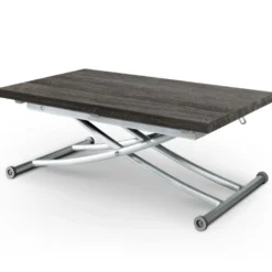 Table basse relevable Carrera Bois Vintage