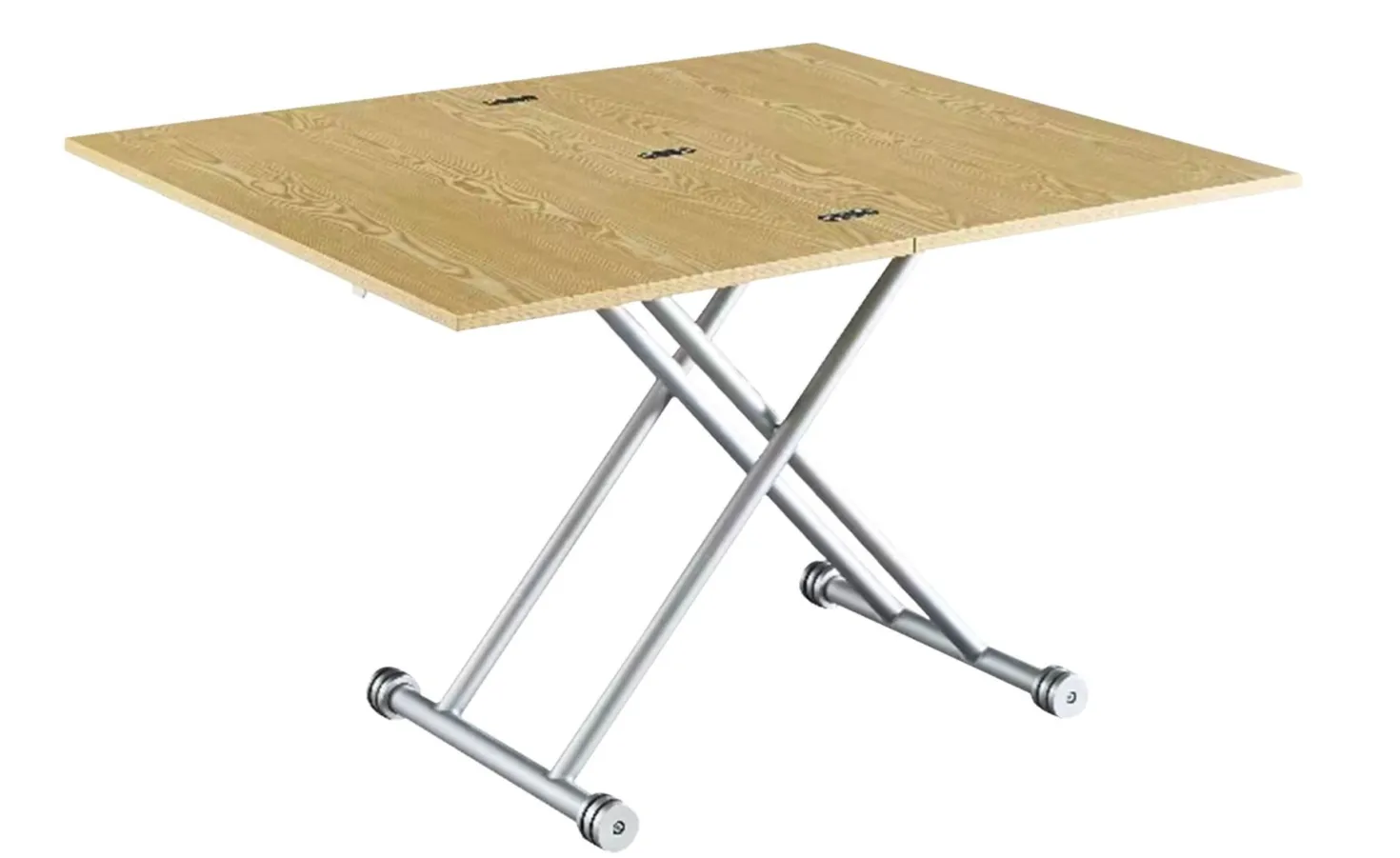 Table basse relevable Carrera Chêne clair