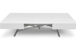 Table basse relevable Sundance Blanc Laqué