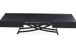 Table basse relevable Sundance Noir mat