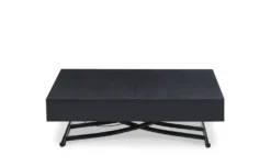 Table basse relevable Sundance Noir mat
