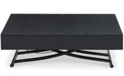 Table basse relevable Sundance Noir mat