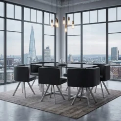 Table Mosaic XL Noir