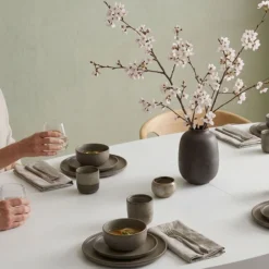 Table ovale extensible Eliza Blanc