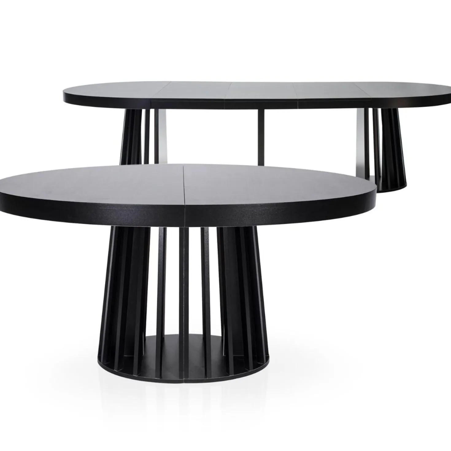 Table ovale extensible Eliza Noir