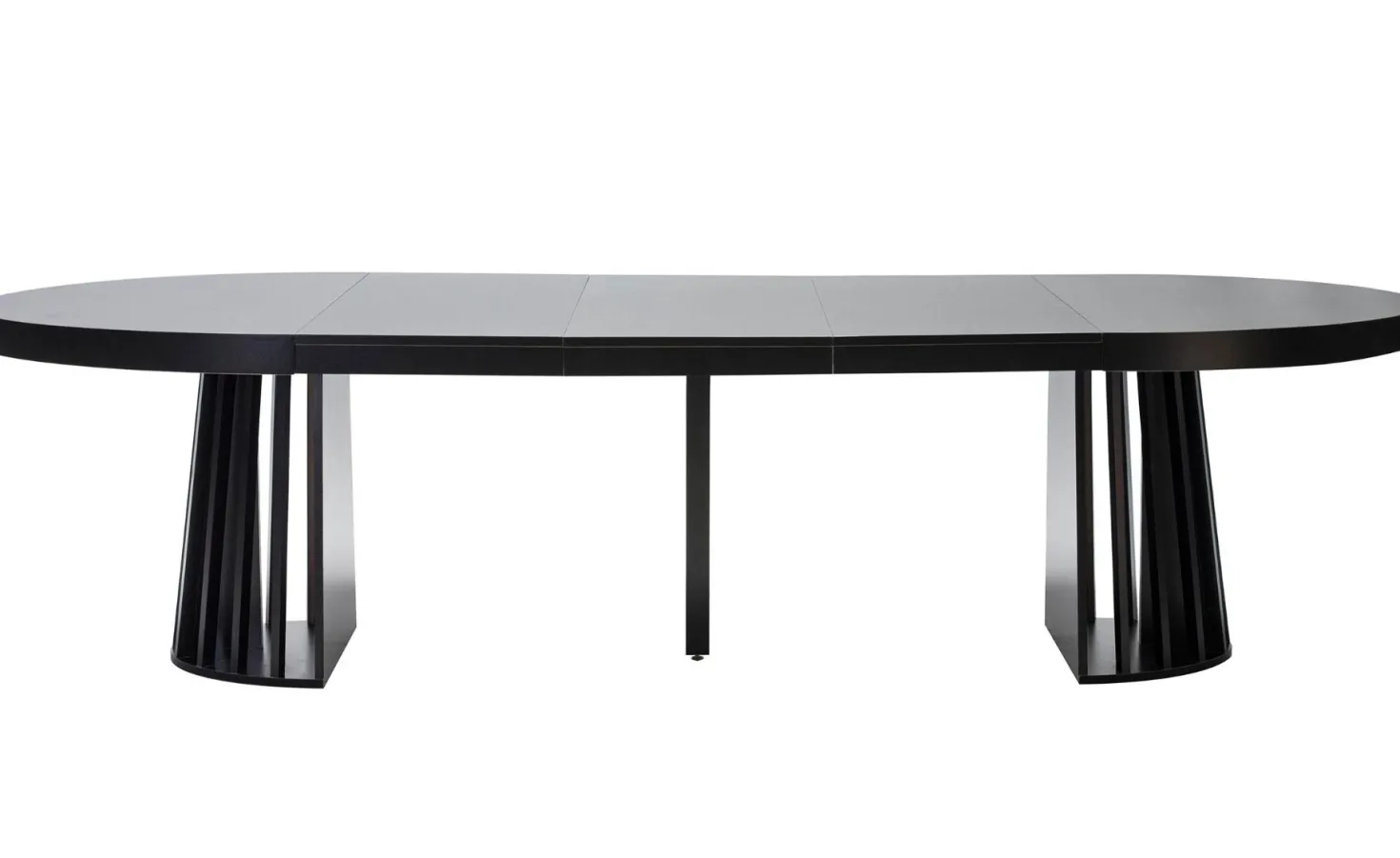 Table ovale extensible Eliza Noir