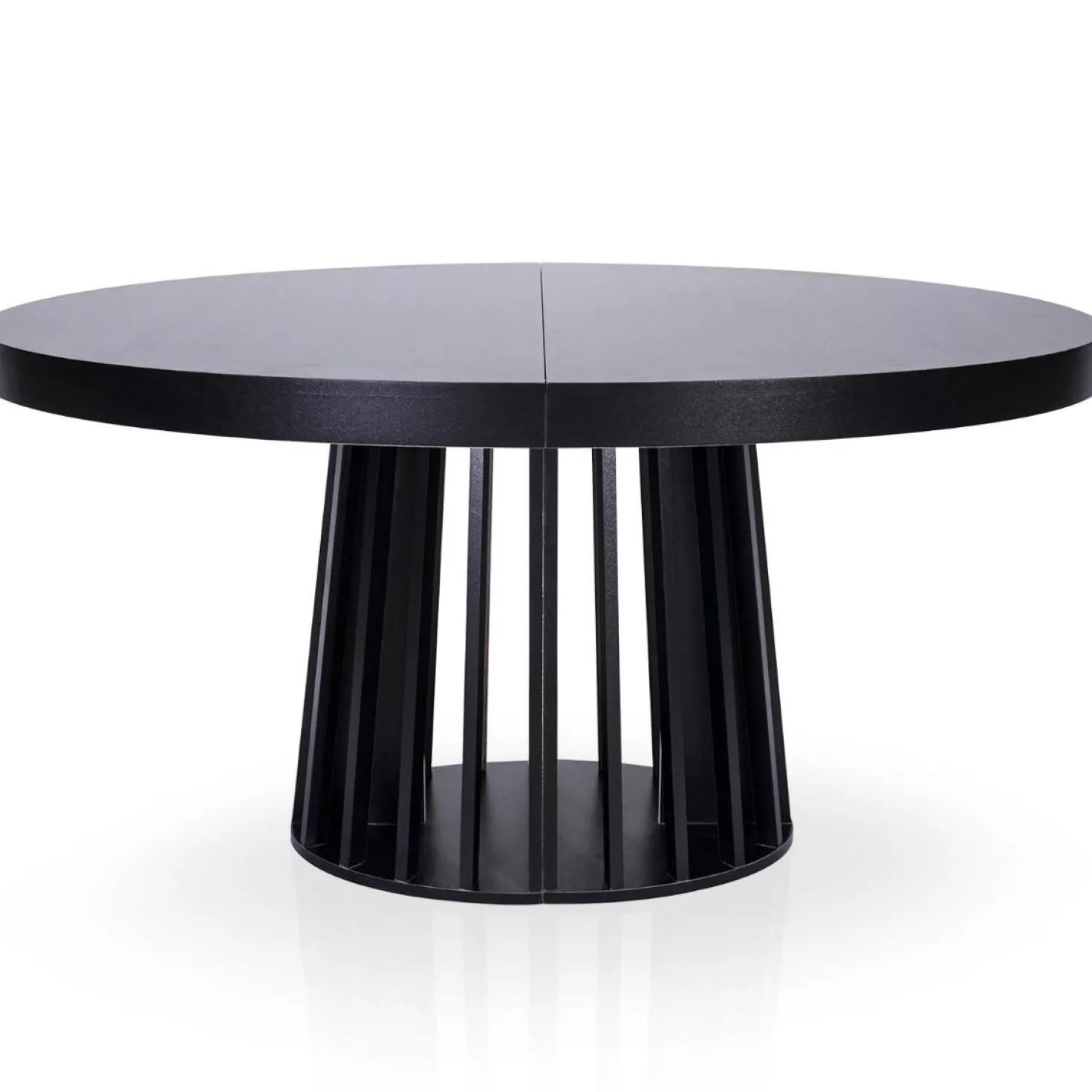 Table ovale extensible Eliza Noir