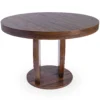 Table ovale extensible L110-260cm Icarios avec pieds design Bois Noyer