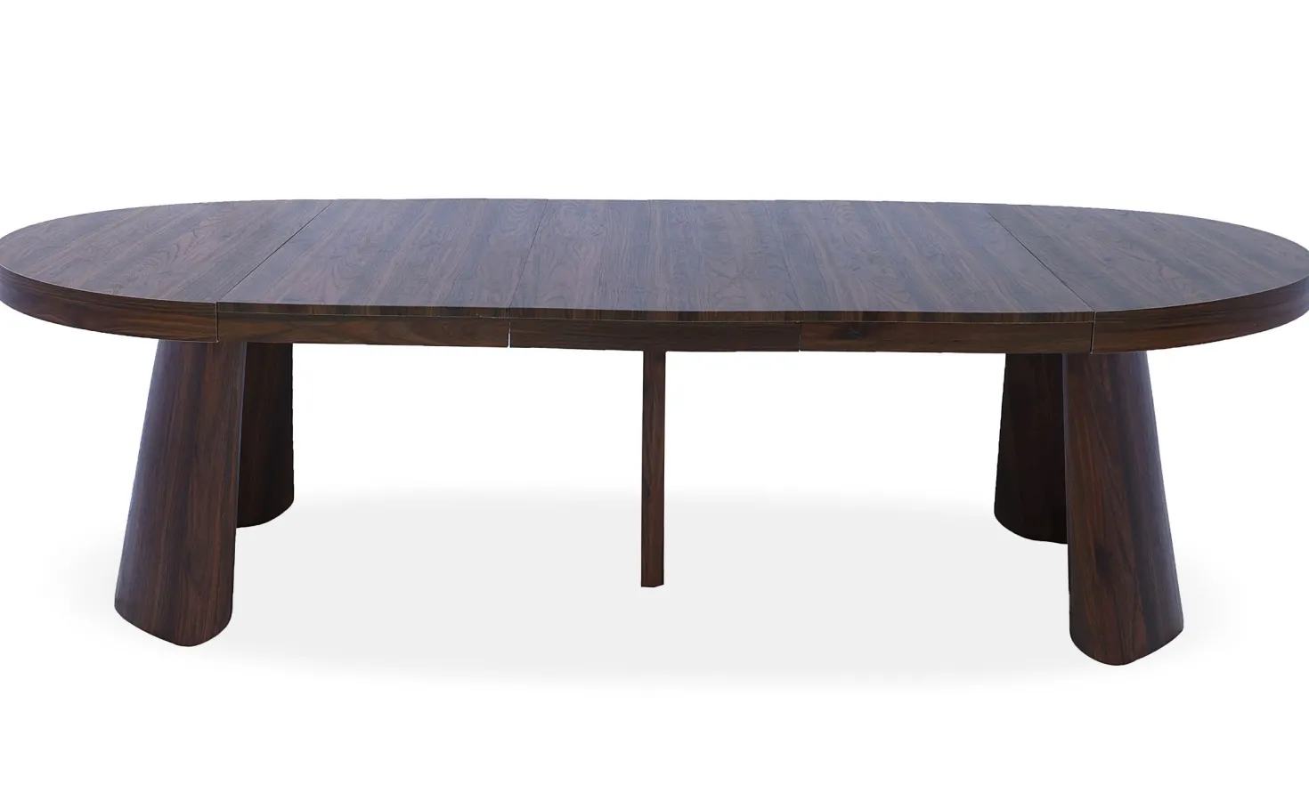 Table ronde extensible Henriette Bois noisette