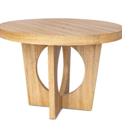Table ronde extensible Kalipso Chêne Clair