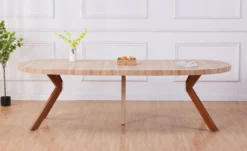 Table ronde extensible Myriade Sonoma