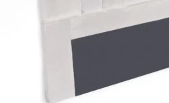 Tête de lit Arena 160 cm Velours Argent