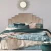 Tête de lit Arena 140 cm Velours Taupe
