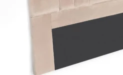 Tête de lit Arena 140 cm Velours Taupe