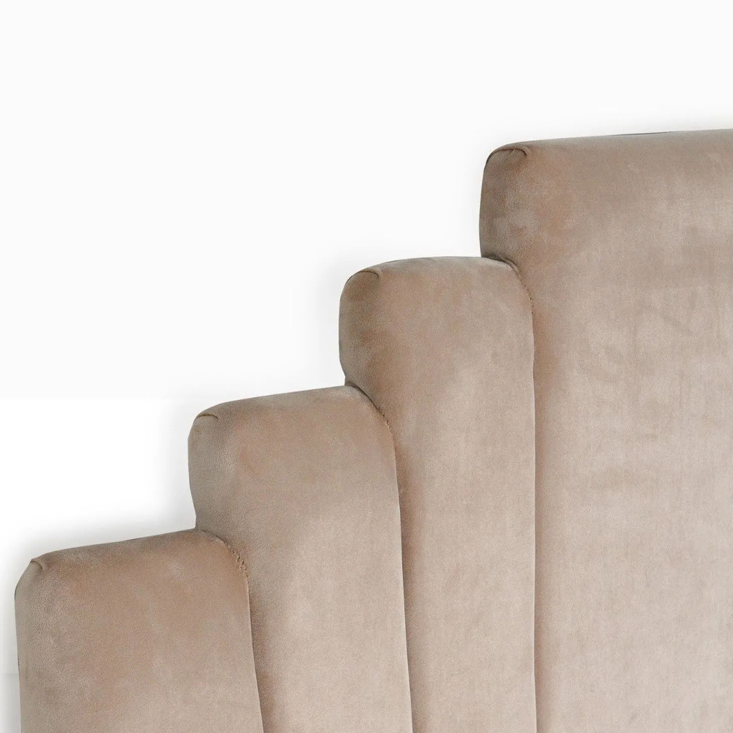Tête de lit Arena 160 cm Velours Taupe