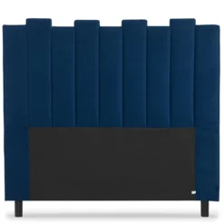 Tête de lit Lucky 140 cm Velours Bleu