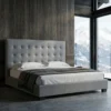 Tête de lit Luxor 180cm Gris