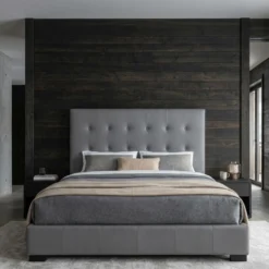 Tête de lit Luxor 140cm Gris