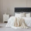 Tête de lit Luxor 140cm Noir