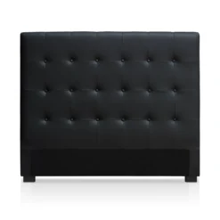 Tête de lit Luxor 140cm Noir
