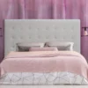 Tête de lit Luxor 180cm Tissu Beige