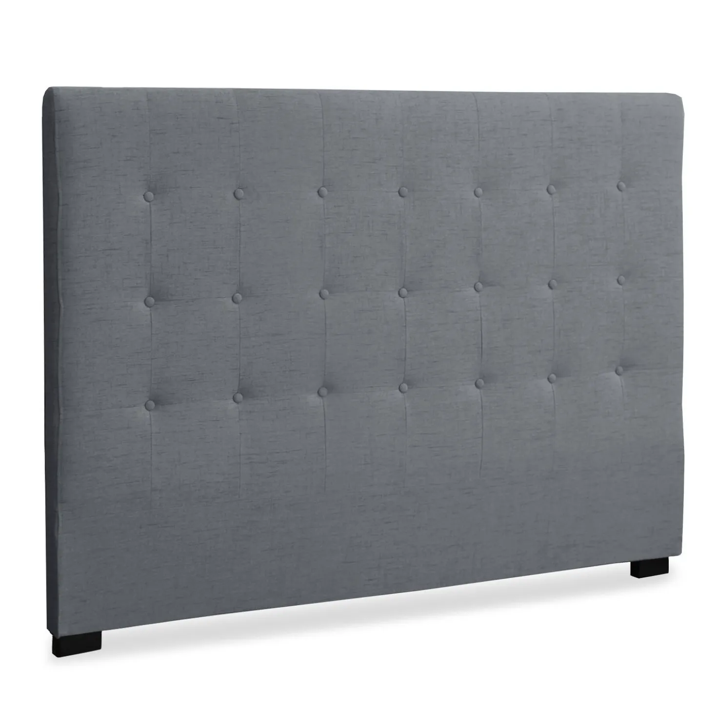 Tête de lit Luxor 160cm Tissu Gris