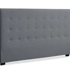 Tête de lit Luxor 180cm Tissu Gris