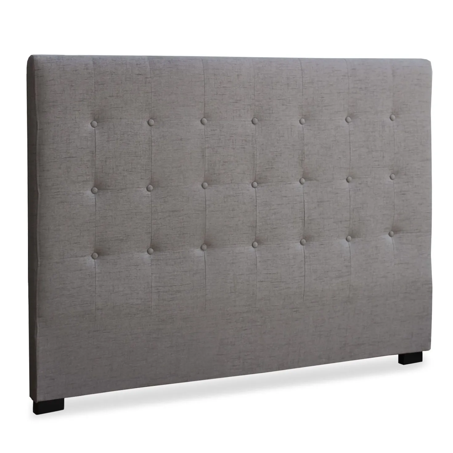 Tête de lit Luxor 160cm Tissu Taupe