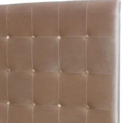 Tête de lit Luxor 180cm Velours Taupe