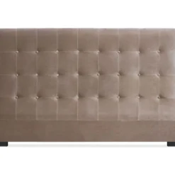 Tête de lit Luxor 180cm Velours Taupe