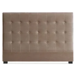 Tête de lit Luxor 160cm Velours Taupe
