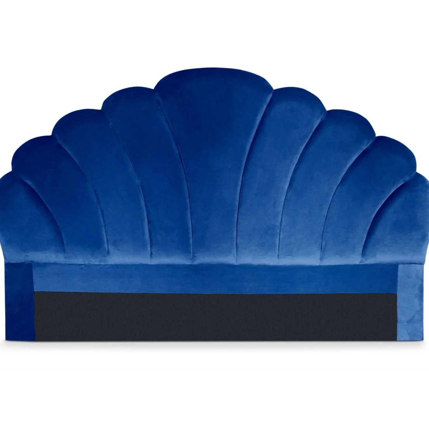 Tête de lit Mermaid 180 cm Velours Bleu